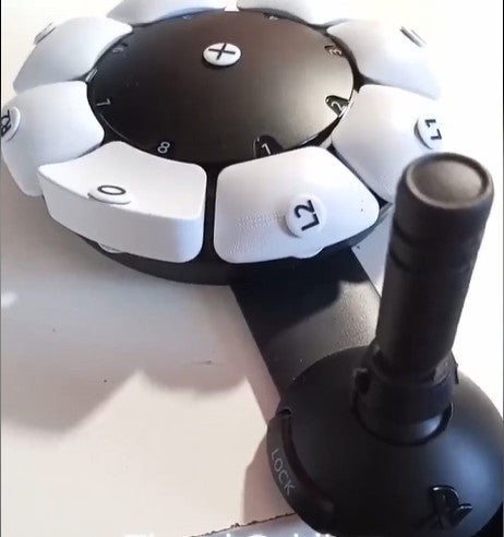 P Knuckle with Stick Soldier on PlayStation Access Controller analogue thumbstick
