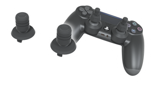 Navigation games controller attachment for Playstation 4. Providing improved performance, improved comfort, customization, personalization and interchangeability with the full range of Thumb Soldiers