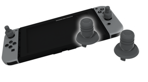 Navigation games controller attachment for Nintendo Switch. Providing improved performance, improved comfort, customization, personalization and interchangeability with the full range of Thumb Soldiers