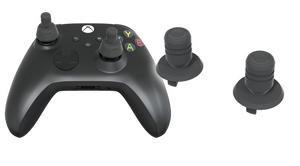 Navigation games controller attachment for Xbox. Providing improved performance, improved comfort, customization, personalization and interchangeability with the full range of Thumb Soldiers