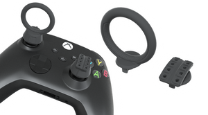 Racer games controller Xbox attachment for Forza, racing games and adaptive games or any games. With a wheel and pedal for greater control, and dominating the track.