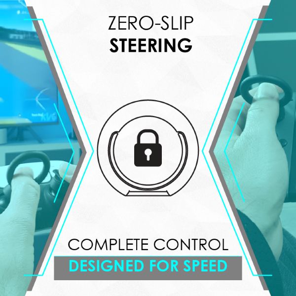 Racer kit: zero-slip steering, complete control, designed for speed