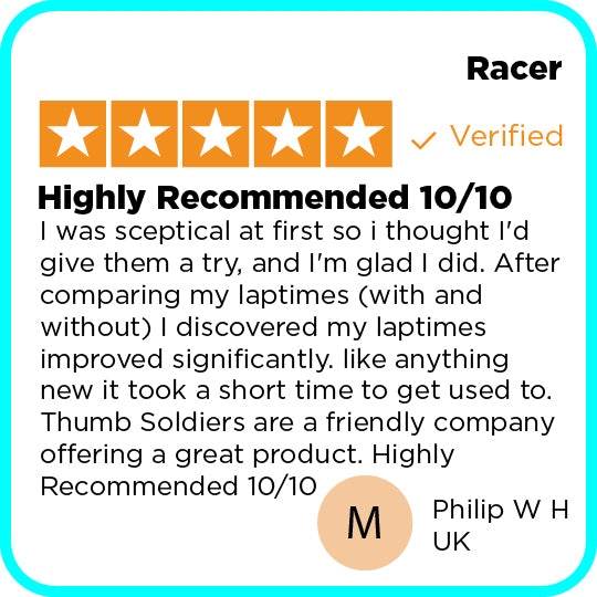 Product review with five-star rating and text from a customer named Philip