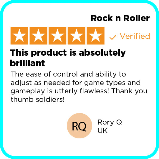 Customer review praising Rock n Roller kit