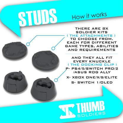 Studs Kit  | Top-Tier Precision Thumbsticks