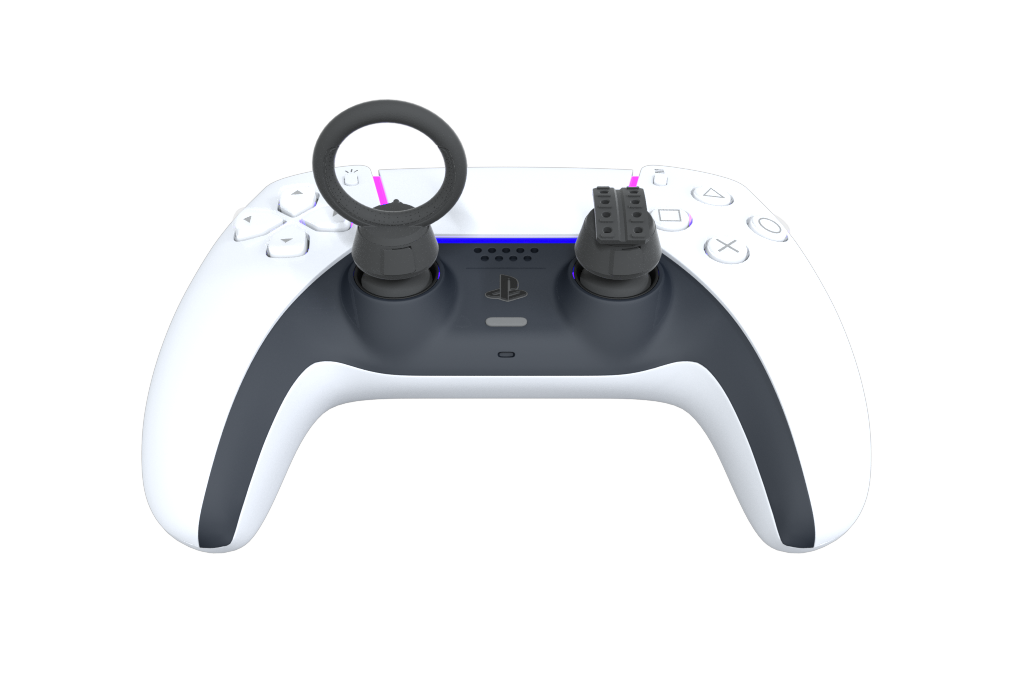 Smooth, Accurate Turns on Any Track - Racer Kit makes PS5 Controller Personalised
