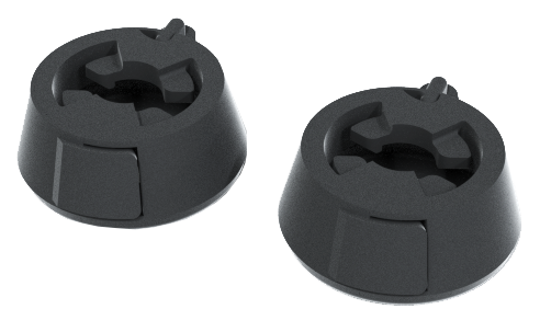 Knuckles are the game controller attachment docking station for all the Thumb Soldiers game controller attachments. Customize and personalize your controller to your specification.