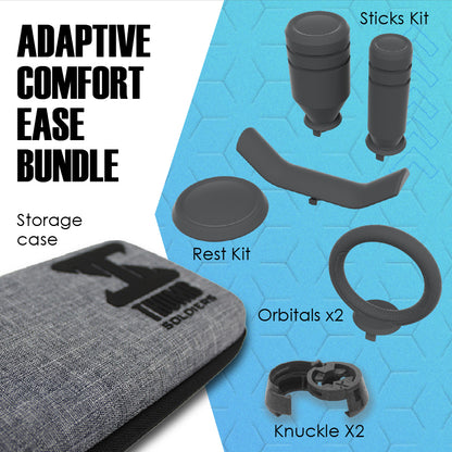Gaming accessories: adaptive gaming thumb grip bundles for PlayStation, Xbox & Switch. Thumb Soldiers Smart Thumb Grips - the best presents for gamers