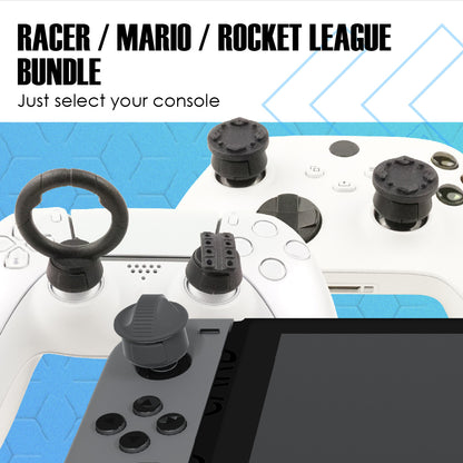 Gaming accessories: Racer thumb grip bundles for PlayStation, Xbox & Switch. Thumb Soldiers Smart Thumb Grips - gamer gifts